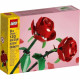 LEGO 40460 Creator Les Roses, Set de Fleurs Artificielles pour Filles et Garçons Des 8 Ans, Décoration de Maison