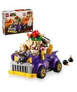 LEGO 71431 Super Mario Ensemble d'Extension Bolide de Bowser, Jouet de Kart pour Enfants Des 8 Ans avec Figurine Bowser