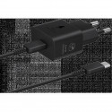 Chargeur SAMSUNG secteur Rapide - 25W USB C (avec câble) - Noir