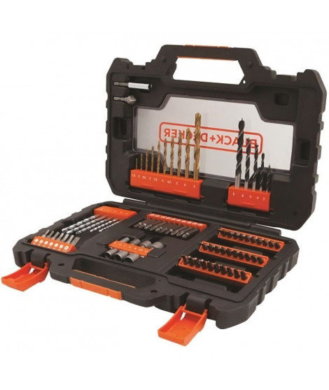 Coffret Vissage Perçage (76 Accessoires) BLACK+DECKER - A7231-XJ