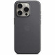 APPLE Coque FineWoven pour iPhone 15 Pro avec MagSafe - Noir