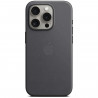 APPLE Coque FineWoven pour iPhone 15 Pro avec MagSafe - Noir