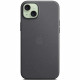 APPLE Coque FineWoven pour iPhone 15 Plus avec MagSafe - Noir