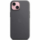 APPLE Coque FineWoven pour iPhone 15 avec MagSafe - Noir