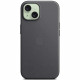 APPLE Coque FineWoven pour iPhone 15 avec MagSafe - Noir