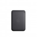 APPLE Porte-cartes iPhone finement tissé - Noir