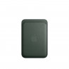 APPLE Porte-cartes finement tissé pour iPhone - Evergreen