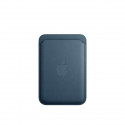 APPLE Porte-cartes tissé fin pour iPhone - Bleu Pacifique