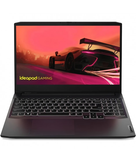 PC Portable Gamer LENOVO Gaming 3 | 15'' FHD 250Nt - RTX 2050 - Ryzen 5-5500H - RAM 16Go - SSD 512Go - Sans Windows - AZERTY