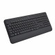Logitech - Clavier sans fil - Ergonomique Entier avec Repose-Poignets -Signature K650 - Graphite