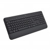 Logitech - Clavier sans fil - Ergonomique Entier avec Repose-Poignets -Signature K650 - Graphite