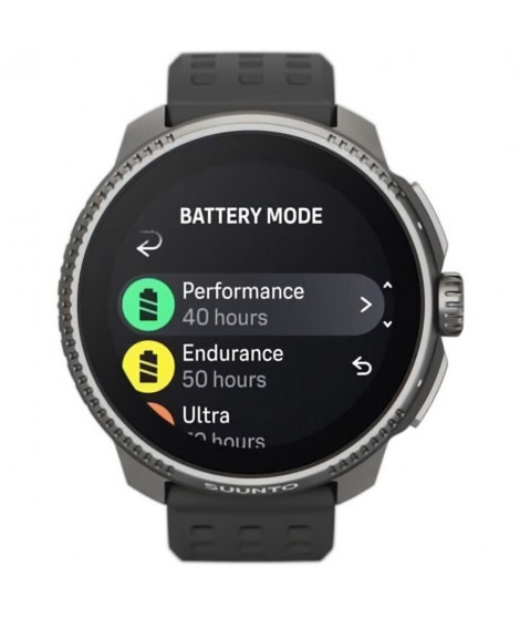 Montre connectée sport GPS - SUUNTO - Race - Ecran 1,43 - Titanium Charcoal