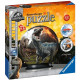 JURASSIC WORLD Puzzle 3D Ball 72 pieces - Ravensburger - Puzzle enfant 3D sans colle - Des 6 ans