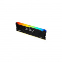 Mémoire RAM - KINGSTON - FURY Beast - RGB - 16 Go - DDR4 - 3200 MHz CL16 - (KF432C16BB2A/16)