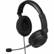 Casque Gaming - THE G-LAB - KORP-CARBON - Noir - Micro Détachable - Compatible PC,Playstation, Xbox