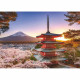 Puzzle 1000 pieces Cerisiers en fleurs du Mont Fuji - Adultes, enfants des 14 ans - Paysages - 17090 - Ravensburger