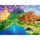 Puzzle 1500 p monde Minecraft