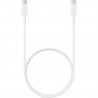 Cable USB Type C - USB Type C - Charge rapide 25W - SAMSUNG - 1 M - Blanc
