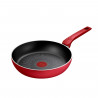 TEFAL Poele 24 cm, Induction, Revetement antiadhésif, Forme profonde, Poignée ergonomique, Fabriqué en France, Daily Expert C…