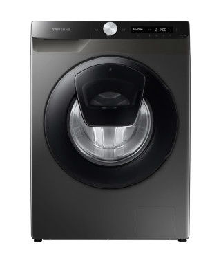 Lave-linge hublot SAMSUNG AddWash Ecobubble WW70T554DAX - 7 kg - Induction - 1400 trs/min - Connecté - Inox/Silver