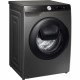 Lave-linge hublot SAMSUNG AddWash Ecobubble WW70T554DAX - 7 kg - Induction - 1400 trs/min - Connecté - Inox/Silver