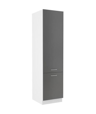 Colonne cuisine PREGO - Décor Gris Graphit - L 50 x P 57 x H 200 cm