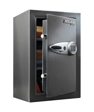 MASTER LOCK Coffre-Fort Haute Sécurité [Combinaison Électronique] [Large 61,7 Litres] - T6-331ML