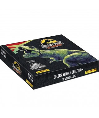 JURASSIC MOVIE 3 TC - 30EME ANNIVERSAIRE - Boite de 18 pochettes (pochettes de 6 cartes)