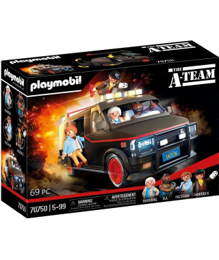 PLAYMOBIL - 70750 - Le Fourgon de l'Agence tous risques - Classic cars