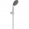 GROHE Ensemble de douche Vitalio Start 100, pommeau Vitalio Start 1 jet, flexible tuyau de douche VitalioFlex Trend 1750mm, 2…