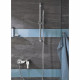 GROHE Pommeau de douche Get Stick, 1 jet, douchette avec technologie anti-brulûre et a économie d'eau, chromé, 27458000