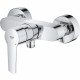 GROHE Mitigeur monocommande douche Start, montage mural, raccord fileté pour flexible en 1/2, rosaces métal incluses, 24208002