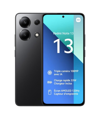 Redmi Note 13 Noir 8 GO + 256 GO