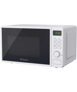 CMWA20SDLWLI Micro-ondes Mono CANDY Idea - 20L - MO : 700W - UI digitale - 5 niveaux de puissance - Blanc