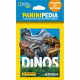 Cartes a collectionner - PANINI - DINOS NATIONAL GEOGRAPHIC KIDS - PANINIPEDIA - Blister 7 pochettes