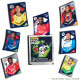Lot de 12 pochettes + 2 offertes - Panini - Foot 2024 Ligue 1 Uber Eats - Boîte métal (Slim Tin)