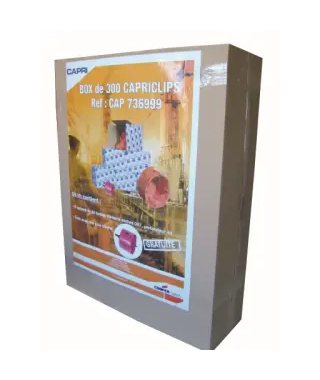 LOT DE 300 CAPRICLIPS 6X50 +1 SC