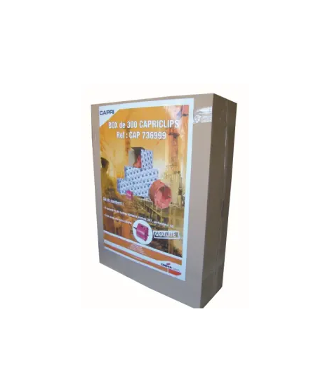 LOT DE 300 CAPRICLIPS 6X50 +1 SC