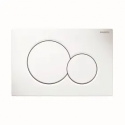 PLAQUE DE COMMANDE WC DOUBLE TOU