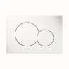 PLAQUE DE COMMANDE WC DOUBLE TOU