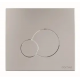 PLAQUE DE COMMANDE WC DOUBLE TOU