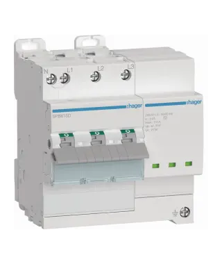 PARAFOUDRE T2 3P+N AUTO-PROTEGE