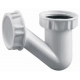 SIPHON LAVABO BIDET EN "V" PLAST