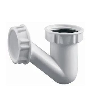 SIPHON LAVABO BIDET EN "V" PLAST