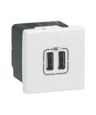 prise 2 USB Type-A 2,4A 5V  12W