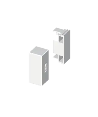 EMBOUT DE FERMETURE BLANC RAL9 0