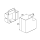 ANGLE PLAT BLANC RAL9010 16X30 U