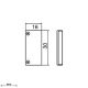 EMBOUT DE FERMETURE BLANC RAL9 0
