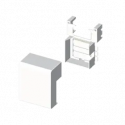 DERIVATION BLANC RAL9010 10X30 U