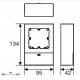 ADAPTATEUR 1 APPAREILLAGE UNIV E